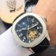 Fake Patek Philippe Aquanaut Moon phase Watches - White Dial Brown Rubber Band (10)_th.jpg